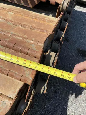 72" wide Steel Belt Conveyor