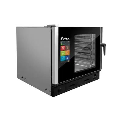 New | in-Stock Atosa New Atosa AEC-0511E Smart Touch Electric Combi Oven, Fits 5 Half-Size Pans, 208/240v Electric Ovens Illinois US | Falcon Restaurant Supply #1375264