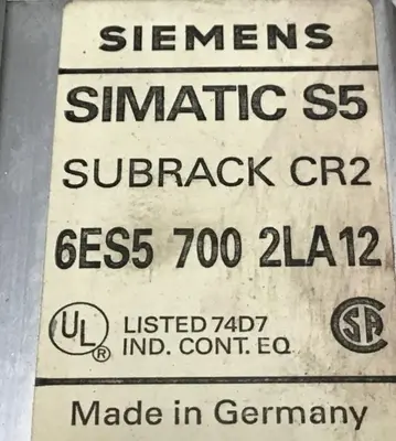 USED SIEMENS 6ES5 700-2LA12