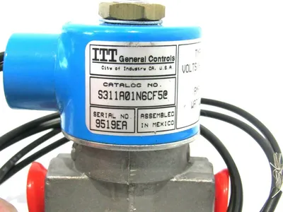 NEW ITT GENERAL CONTROLS S311A01N6CF5 SOLENOID VALVE TYPE CGA3.9/G-LP