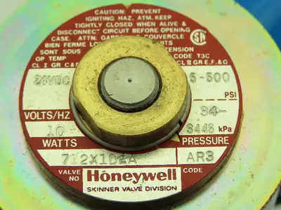 Honeywell Skinner 712X1D2A Stainless Solenoid Valve 2-Way NC 24VDC 500 PSI 1/4"