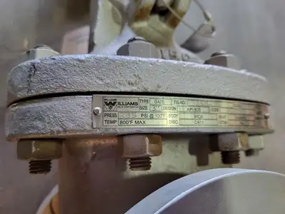 3" Class 150 Gate Valve API 600