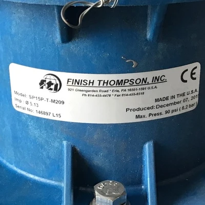 New | in-Stock Finish Thompson SP15P-T-M209 Valves/Fittings California US | Davliegogo LLC #1724941