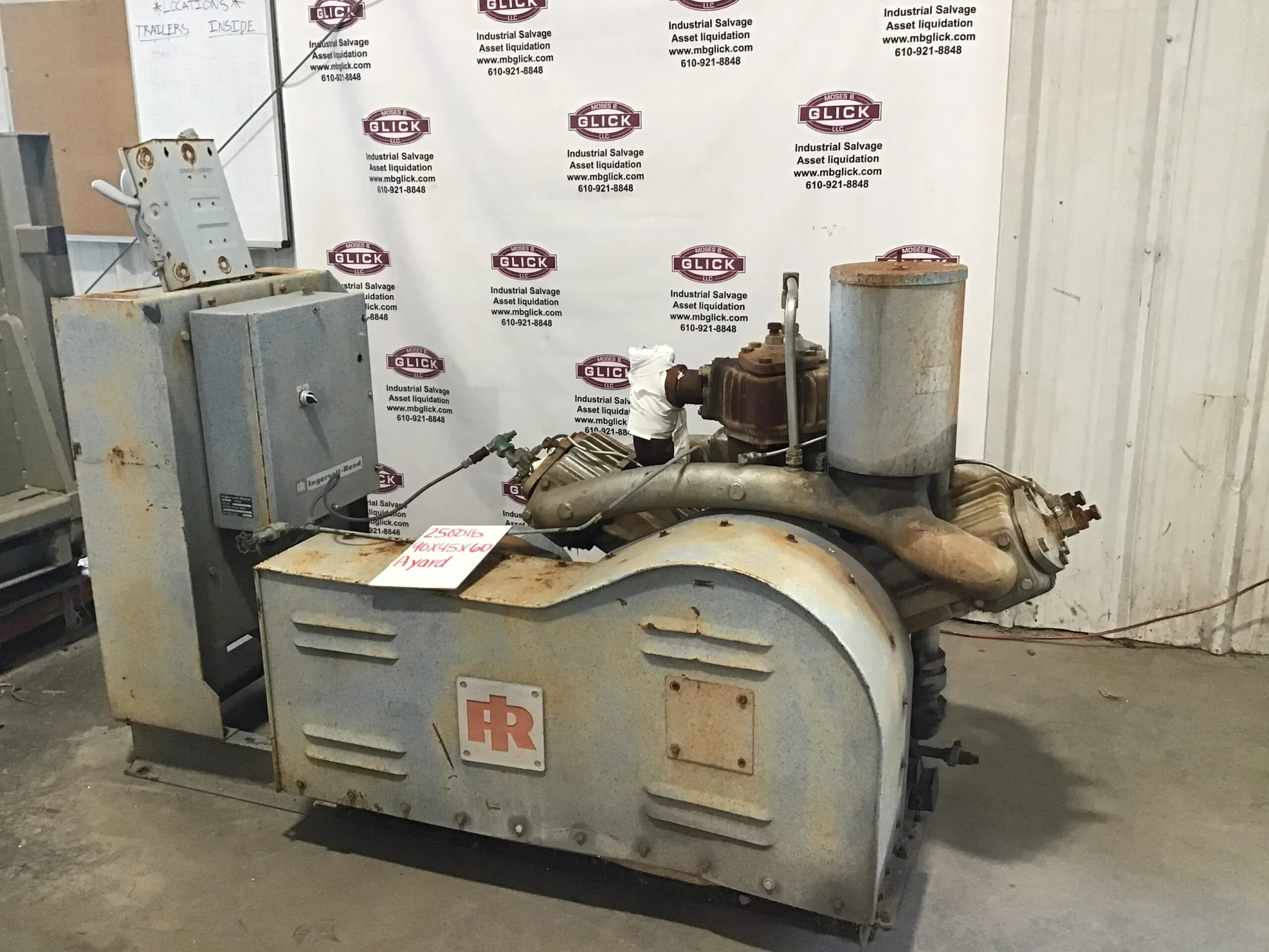 Ingersoll Rand Type 40 Compressor UL202A-1F 120V 60Hz