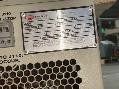 Used FUSION UV SYSTEMS, INC. _UNKNOWN_ UV Curing Systems Ohio US | HGR 24 #1547066