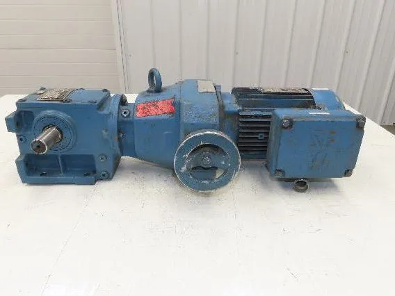 Sew Eurodrive S42D14DT80N4 Varimot Variable Gearmotor 26-126rpm 18:1 460V 3PH