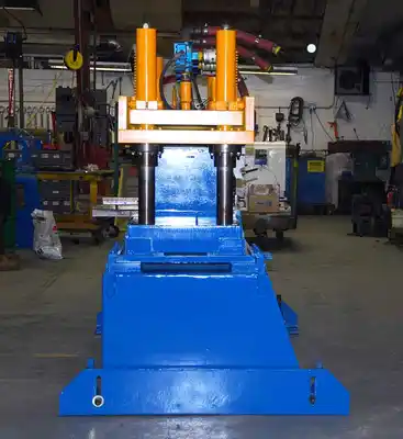 35 Ton x 3″ BRADBURY 4-Post Air Cut-Off Press