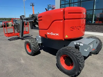 Used 2013 SKYJACK SJ46 AJ ARTICULATING BOOM LIFT Articulating Boom Lifts Alberta CA | Adcock Equipment #1418165