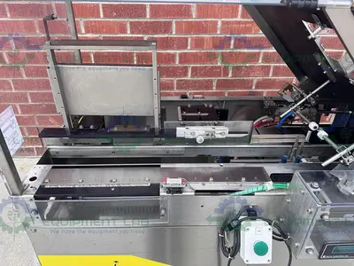 USED ECONOSEAL E SYSTEM 2000 ECONOSEAL CARTONER W/  HOT GLUE SEALING