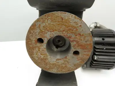90VDC 1Hp Gearmotor w/ Warner EM 50-20 Clutch Brake 30:1 Gearbox Winch