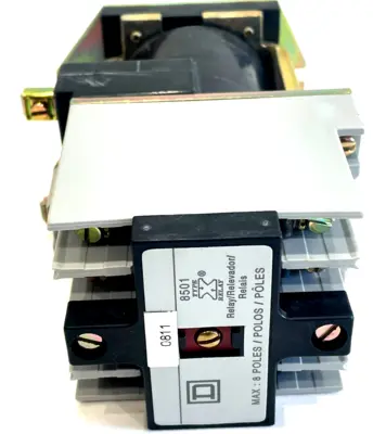NEW SQUARE D 8501XD040 DC CONTROL RELAY SER. A 8501XD040 V53