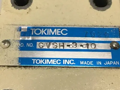 USED TOKIMEC CVSH-3-10