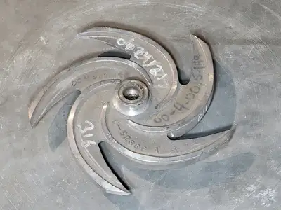 5-Vane Impeller 316SS, W4701-1, 0-5266P-A