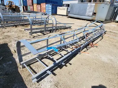 18.5ft. Steel Caged Ladder