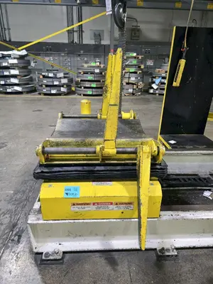 15,000 LBS X 18" X 0.310" COE PRESS EQUIPMENT FEED LINE, COIL REEL & CAR WITH STRAIGHTENER: STOCK #23438