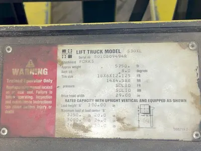 USED HYSTER S30XL