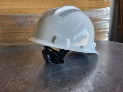 White V Guard Hard Hat