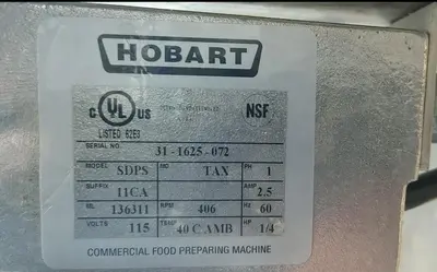USED HOBART SDPS