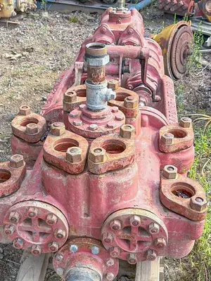 Used GARDNER DENVER 7 X 4-1/2 X 10 DUPLEX AIR-DRIVEN MUD PUMP Piston Pumps Pennsylvania US | East West Machinery & Drilling #1417799