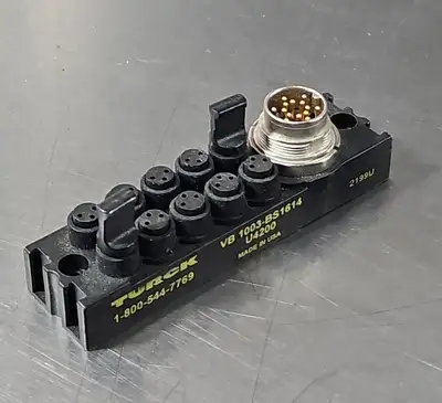 Turck VB 1003-BS1614 8-Port Multi Junction. Loc5D-15