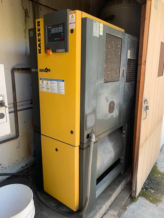 Used 2012 KAESER SM 10 AIRCENTER Rotary Screw & Sliding Vane Air Compressors California US | PM Machines #1278596