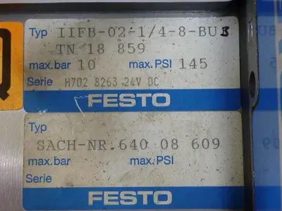 USED FESTO IFB8-02