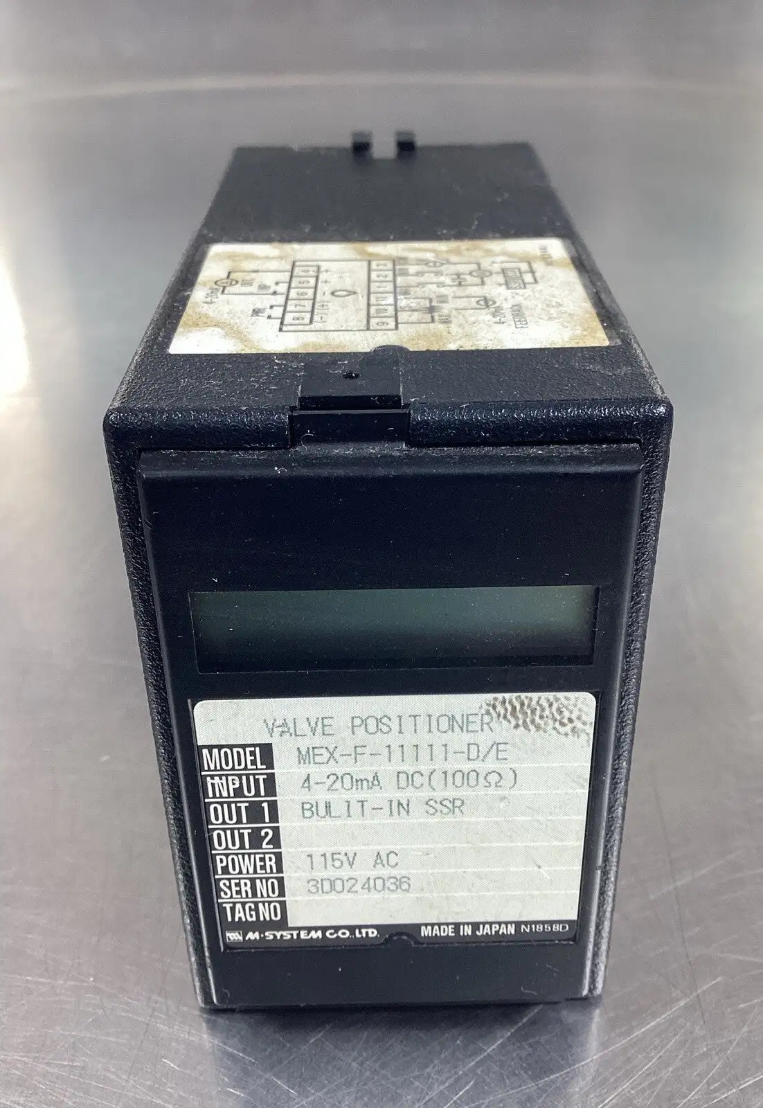 Used M-System Co. MEX-F-11111-D/E Industrial Controls South Carolina US | Palmetto Automation #1158662