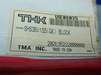 New | in-Stock THK SHS35V1SS(GK) BLOCK Tooling & Accessories (Other) | HGR 24 #750104