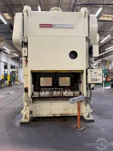 Used NIAGARA BP2-200-72-36 Straight Side Presses Michigan US | S & G Press and Machinery Sales #237990