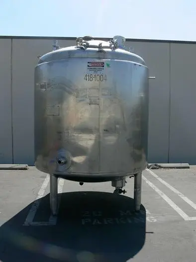 Used PAUL MUELLER 4000 LITER SS JACKETED REACTOR W/ AGITATOR 50 PSI FV &100 PSI Jacketed Tanks | Equipment Lab #485976
