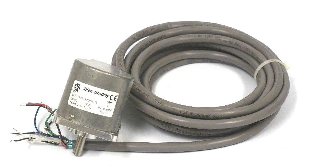 NEW ALLEN BRADLEY 845H-SJDZ13DNYR5 ENCODER SER. C, 845HSJDZ13DNYR5