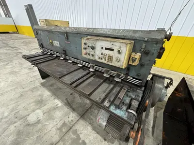 6' X 1/4" AMADA MODEL #M-2060 MECHANICAL POWER SHEAR: STOCK #20973