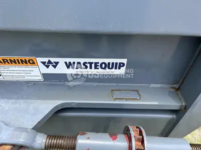 USED WASTEQUIP WQ-40 2 YARD STATIONARY