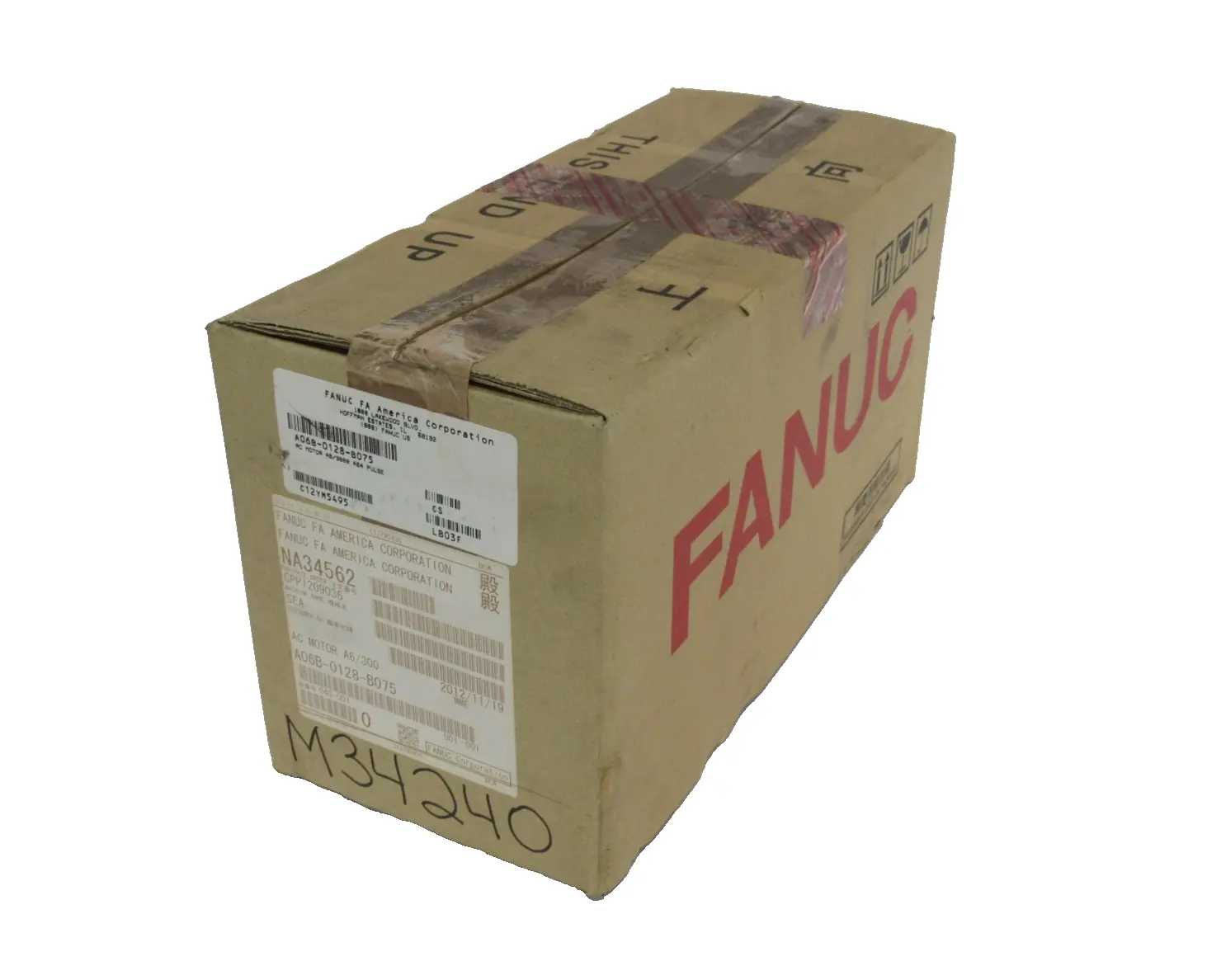NEW FANUC A06B-0128-B075 SERVO MOTOR A06B0128B075