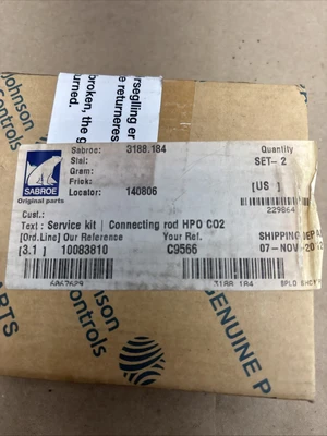 NEW Sabroe/ Johnson Controls 3188.184