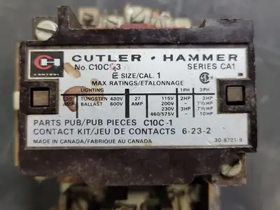 USED CUTLER-HAMMER C10CG3
