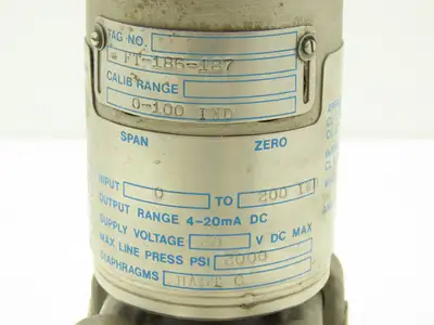 Gould PD3000-200-32-21-XX-61 Electronic Pressure Transmitter 30VDC 0-2000PSI XP