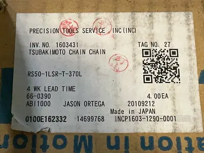 New | in-Stock TSUBAKI RS501LSRT Miscellaneous MRO Ohio US | HGR 24 #1305129