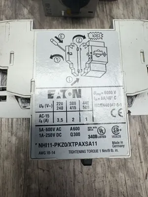Used EATON PKZM0-1.6 XTPR1P-6BC1 Misc Electrical & Power Parts South Carolina US | ESS Industrial Equipment Sales #1329117