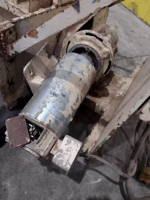 10 TON 20,000 LB RANSOME MODEL #WRD10 TANK TURNING ROLLS, 1 DRIVE & 1 IDLER ROLL: YOBRO #25073