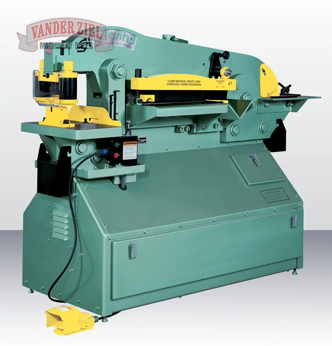 New | in-Stock PIRANHA P-110 Ironworkers Michigan US | Vander Ziel Machinery Sales #480119