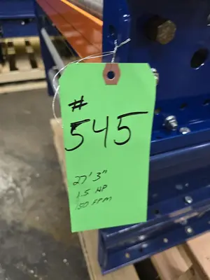 Used MHS ROLLER BED BELT CONVEYOR Belt Conveyors Wisconsin US | Packer City Sales #1301769