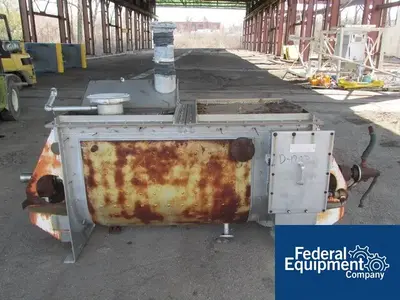 USED Bepex 26" X 65" Bepex Torus Disc Dryer, S/S, Model TDUS 26-5