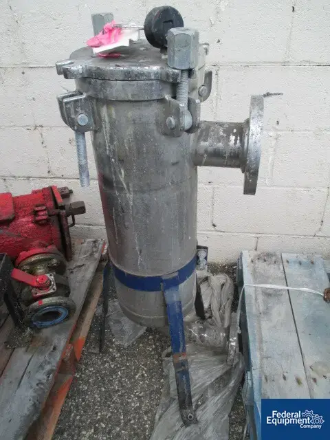 USED York-Shipley 8" YORK BASKET FILTER, S/S, 150#