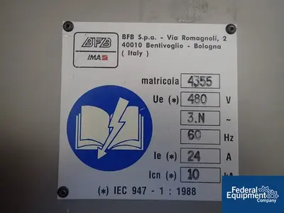 USED IMA IMA Bundler Wrapper, Model ES500BD