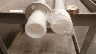 NEW George Fischer 175.315.047 PVDF  HP WITH 2" ARGU 2" FLANGE