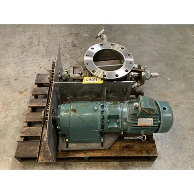 Used 10" Stainless Steel Flo-Tronics Rotary Airlock Feeder Valve