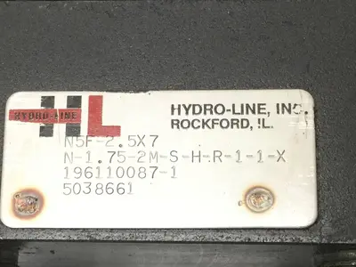 USED HYDRO LINE N5F-2.5X7