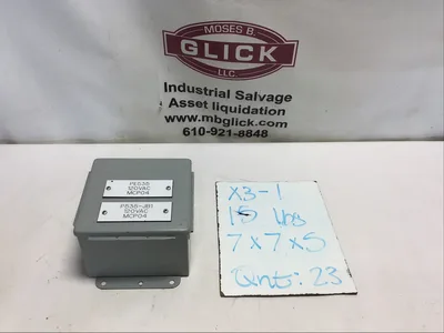 Hoffman A606CH Electric Enclosure Box Type 12,13 120VAC