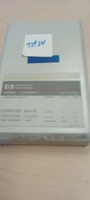 USED HP HP 92286A Font Cartridge COURIER 1